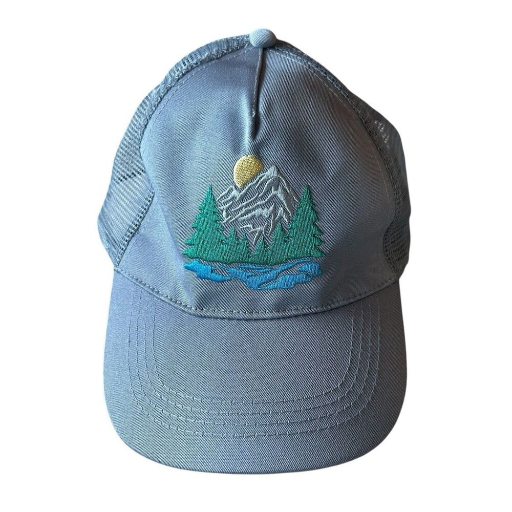 NEW Gray Mountain Outdoors Adult Trucker Hat Adjustable One Size Sun & Sky